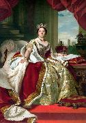 Franz Xaver Winterhalter Portrait of Queen Victoria USA oil painting artist